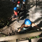 Steinzeit und Klettergarten